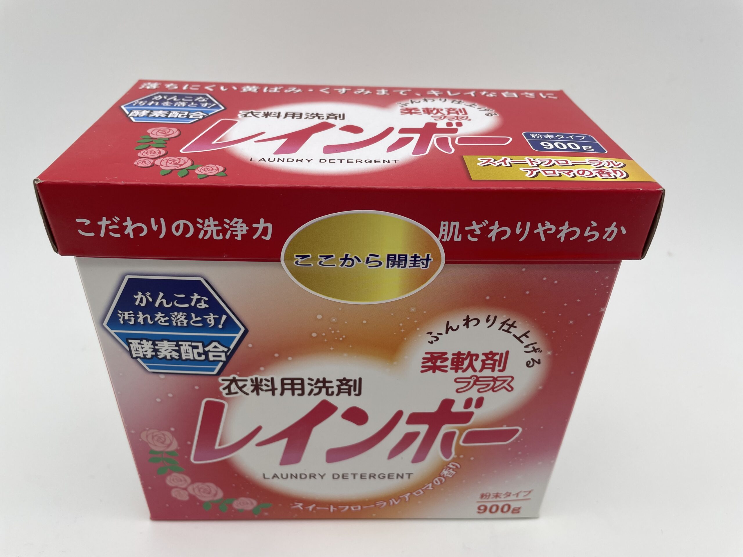 衣料用洗剤 レインボー 柔軟剤プラス